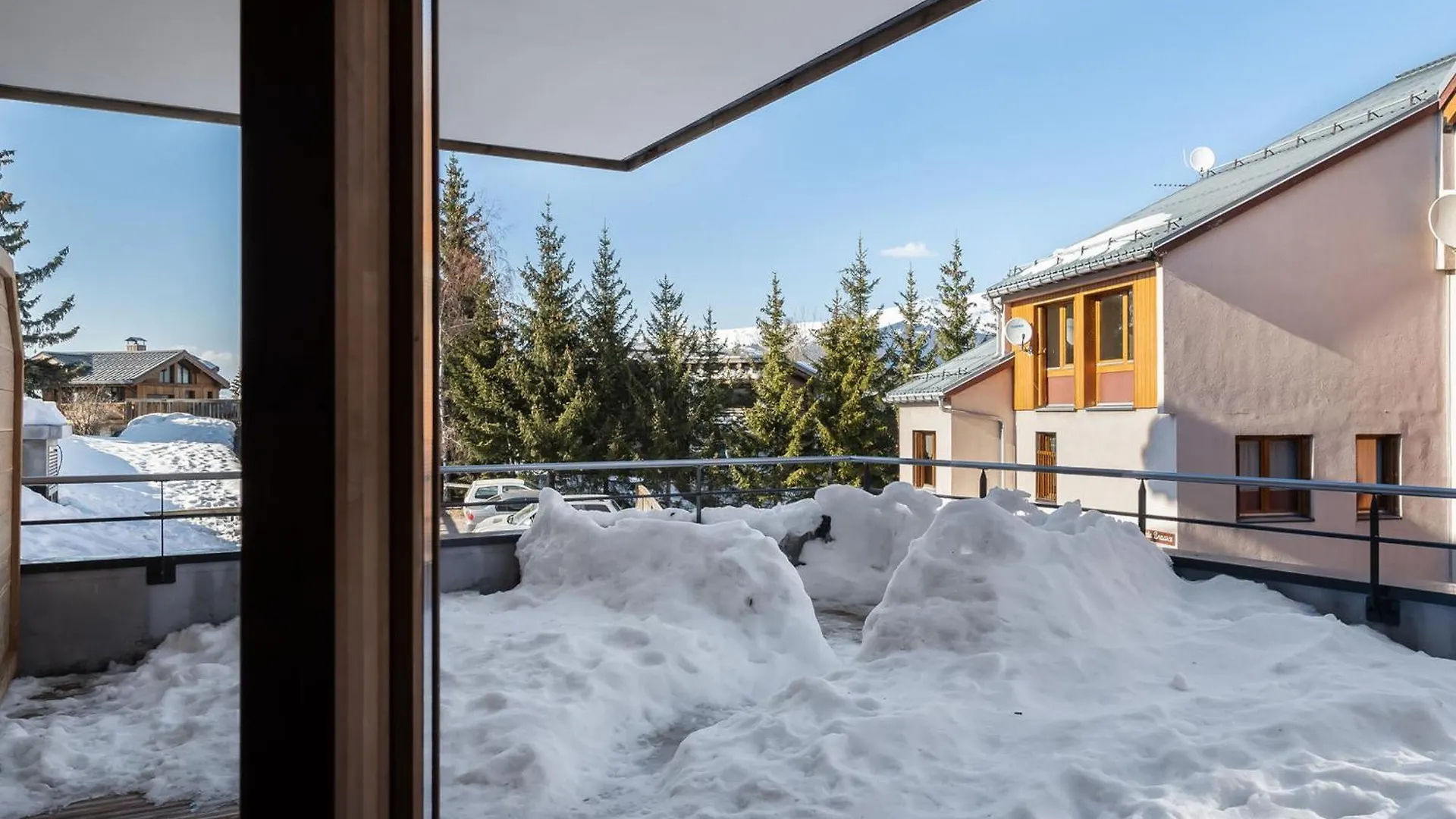 Charmant Appartement Pistes Courchevel - 78M², 8 Pers., Wifi, Parking, Services Inclus - Fr-1-563-43 Апартаменты