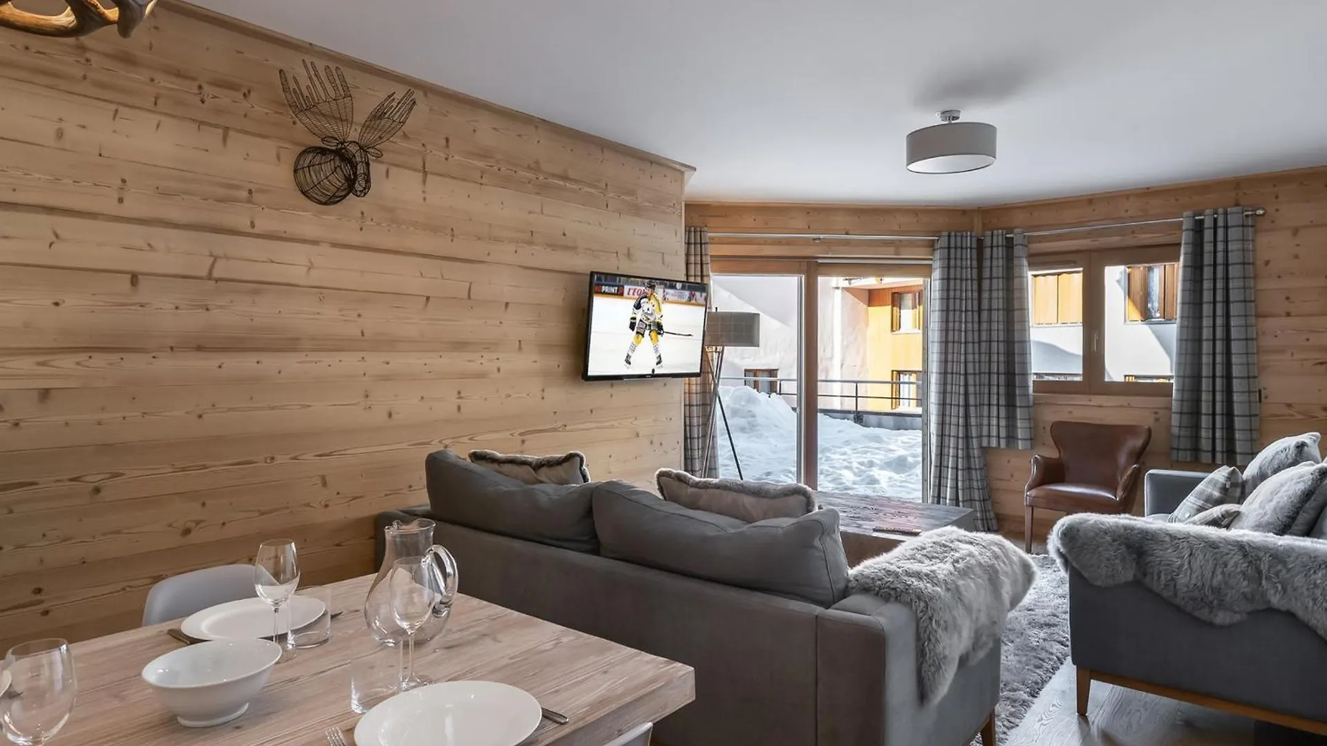 Апартаменты Charmant Appartement Pistes Courchevel - 78M², 8 Pers., Wifi, Parking, Services Inclus - Fr-1-563-43 Франция